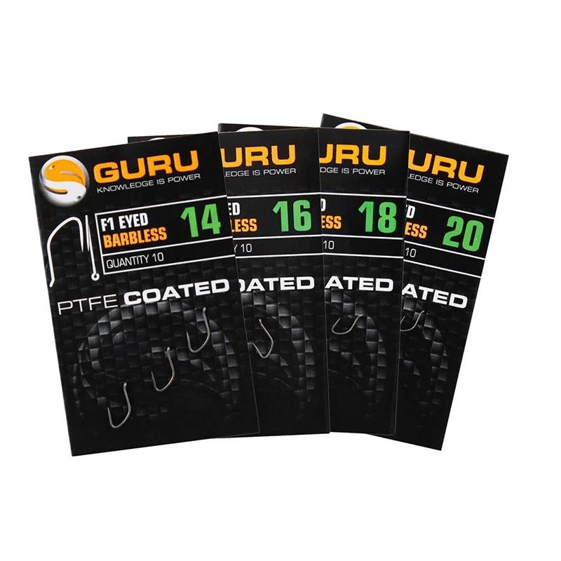Guru F1 Barbless Eyed Hooks